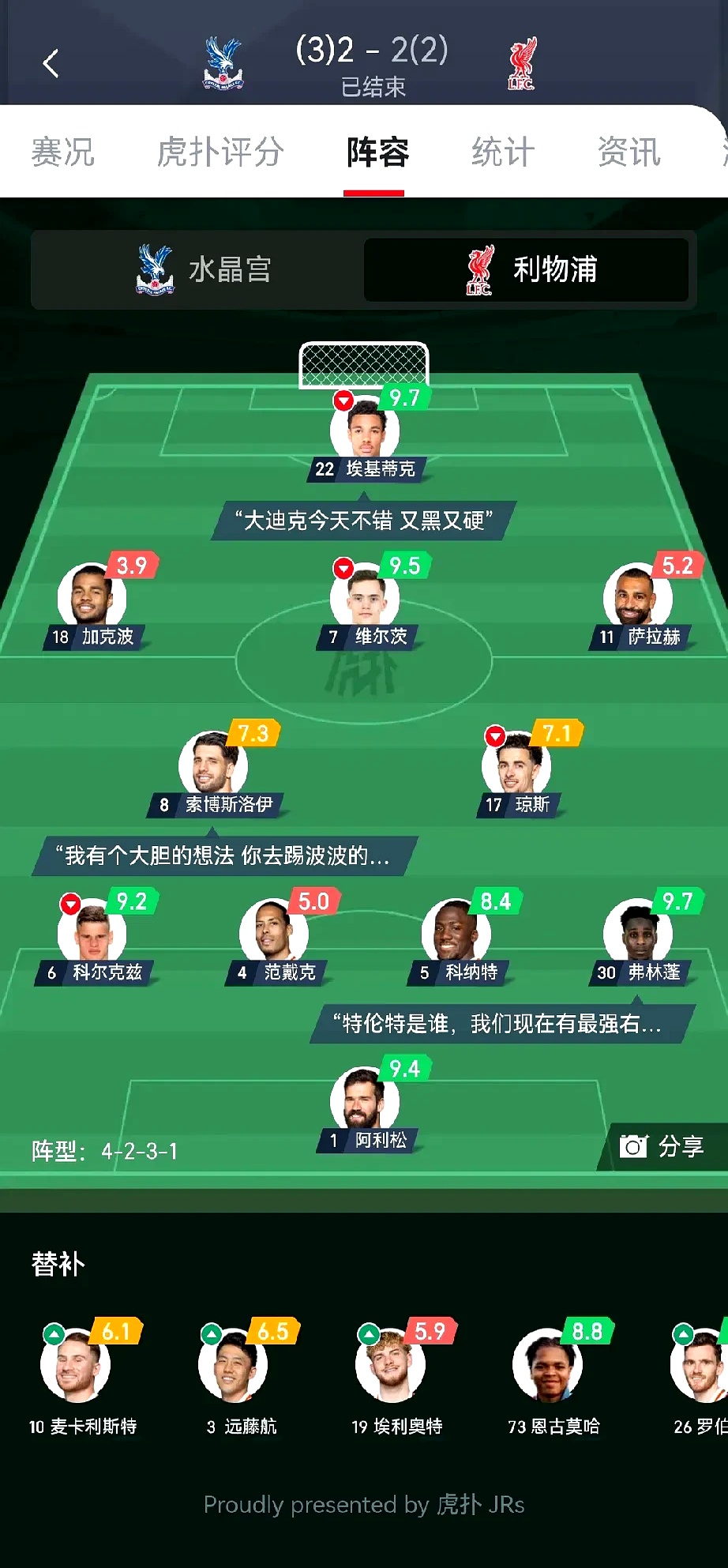 风云突变利物浦国际比赛日防线松动；意大利杯版图或变；震撼外界；阵容厚度经受考验的简单介绍